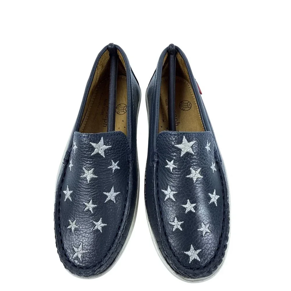 Marc Joseph Holland (Little Kid/Big Kid)‎ (Navy Grainy/White Sole) Shoes Size 11